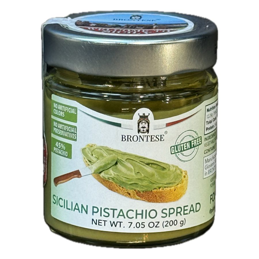 Sicilian pistachio spread jar