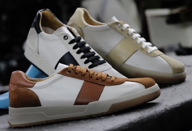 Luca Scarpe leather sneakers