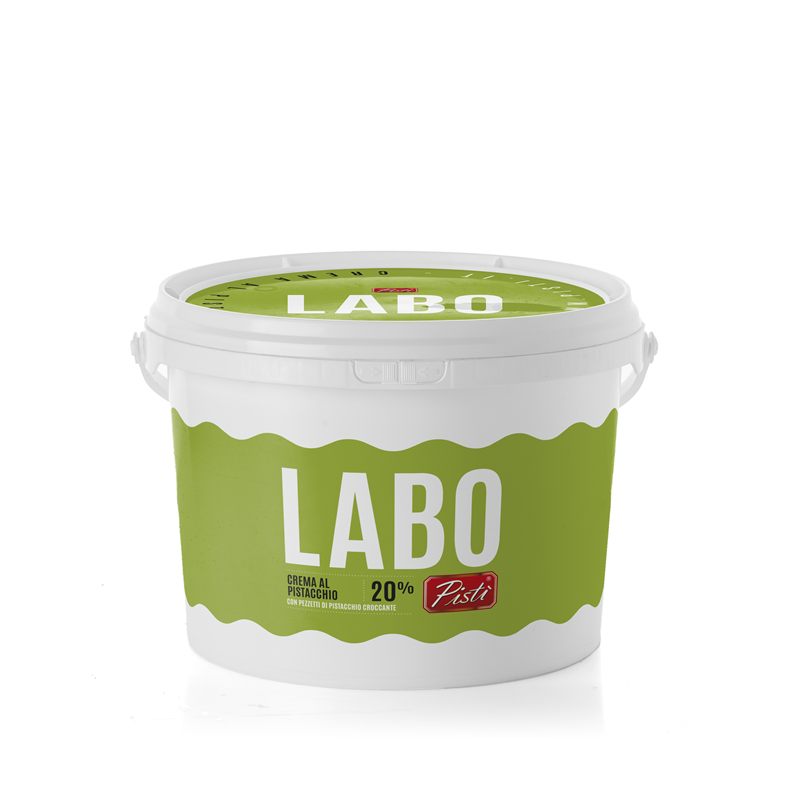 LABO with crunchy pistachio