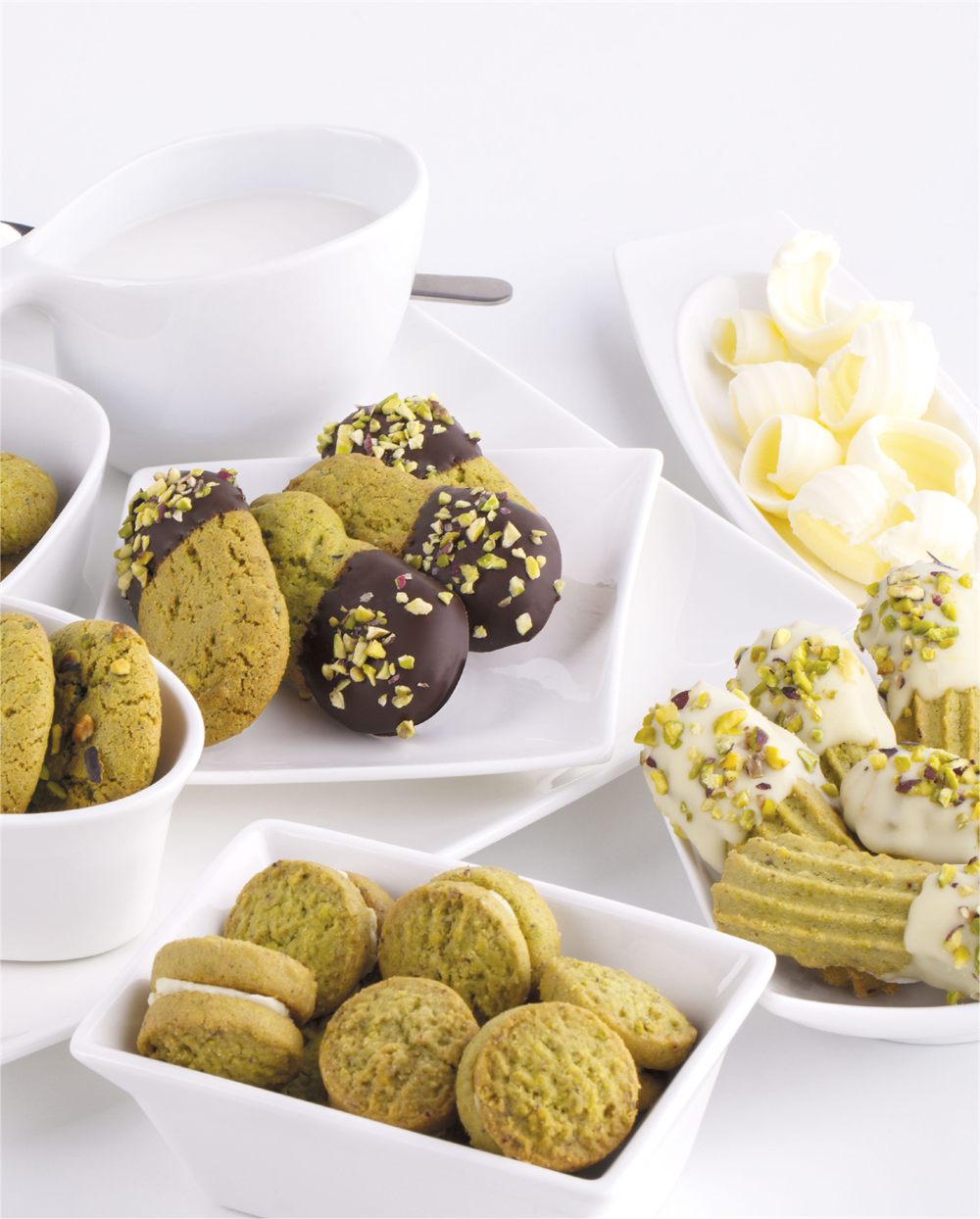 Pistachio pastries